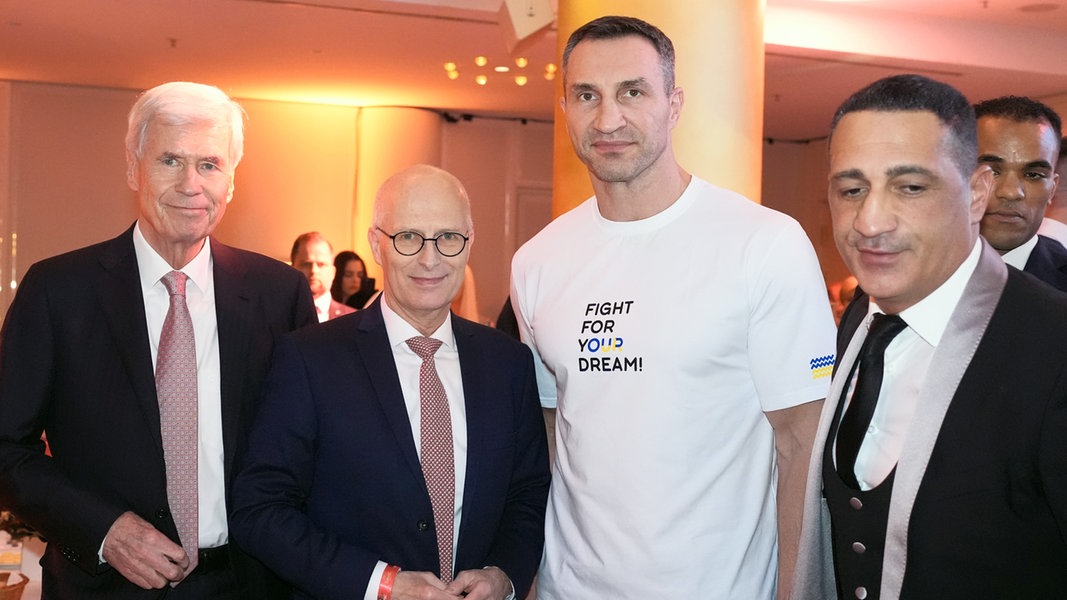 Wladimir Klitschko bittet in Hamburg um Hilfe für die Ukraine