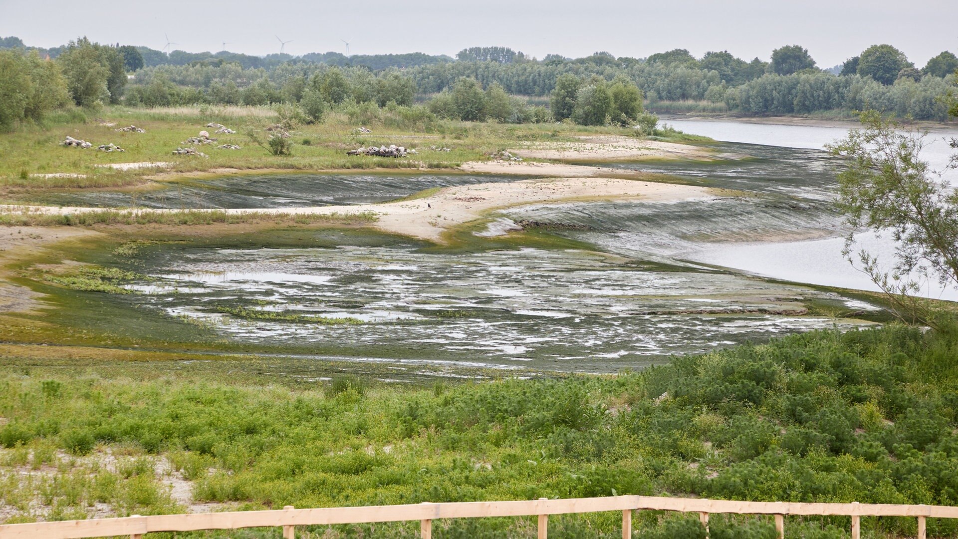 Tidegebiet Kreetsand soll für weniger Schlick im Hafen sorgen