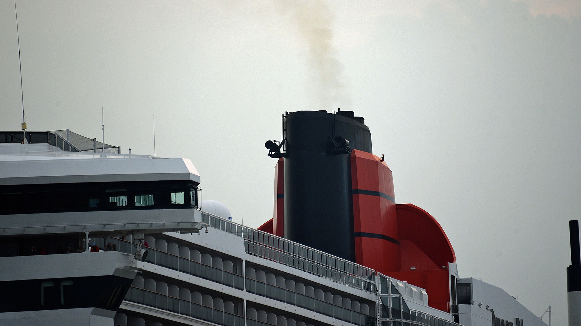 Deutlich mehr Luftverschmutzung durch Kreuzfahrten in Hamburg