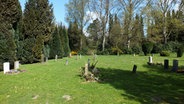 Das Grabfeld auf dem Friedhof Ohlsdorf, auf dem Adolf Petersen (Lord von Barmbeck) 1933 bestattet wurde. © Marc-Oliver Rehrmann Foto: Marc-Oliver Rehrmann