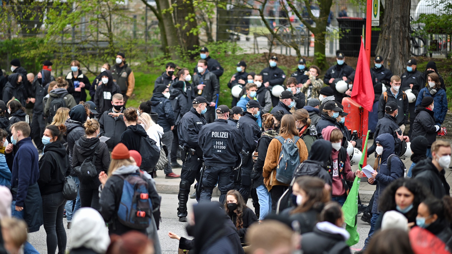 Mai-Demos in Hamburg: Worauf sich die Polizei einstellt