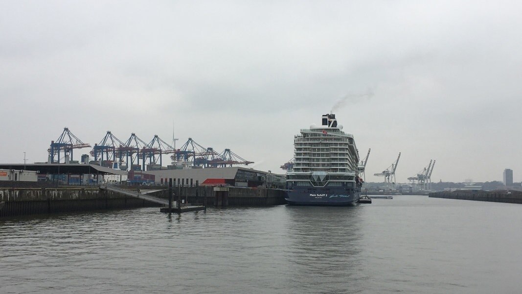 Mein Schiff 2 Auf Stippvisite In Hamburg Ndrde