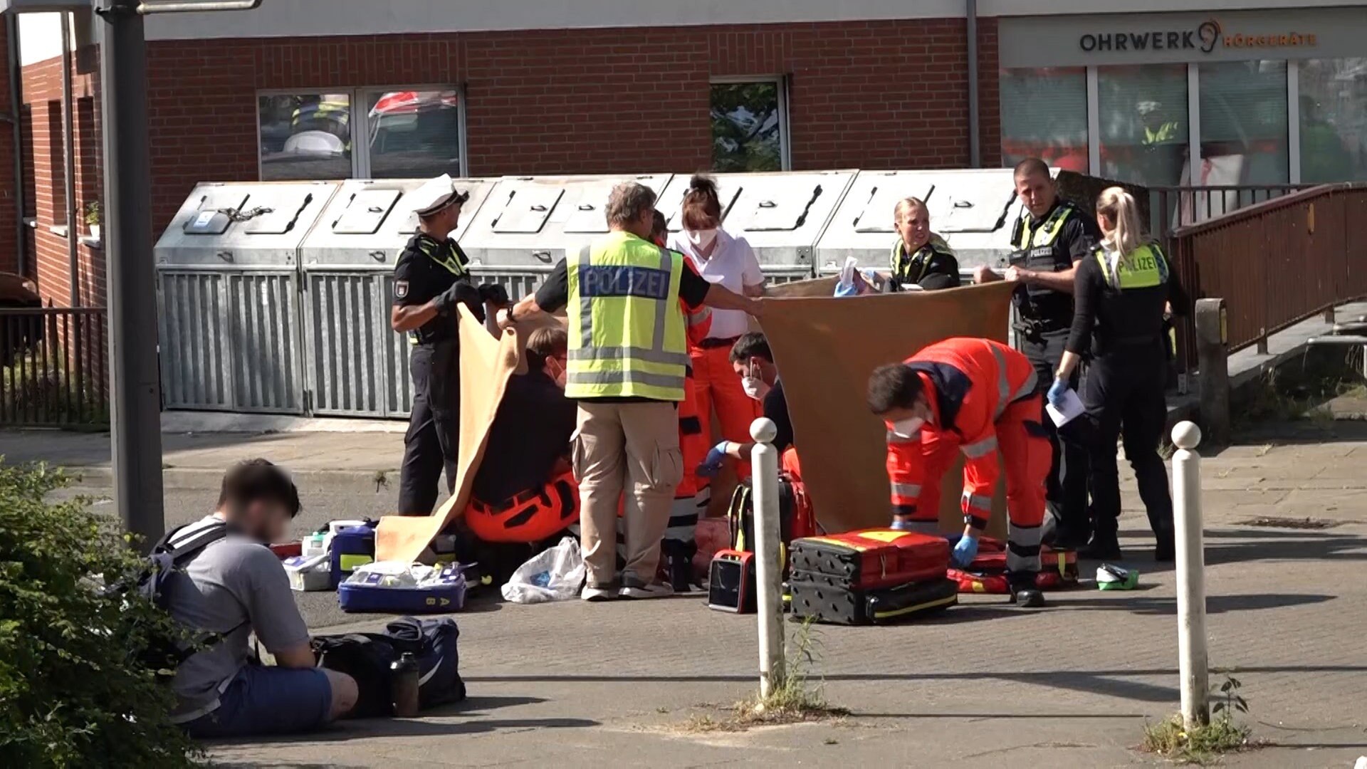 Mann stirbt nach Messerstecherei in Harburg