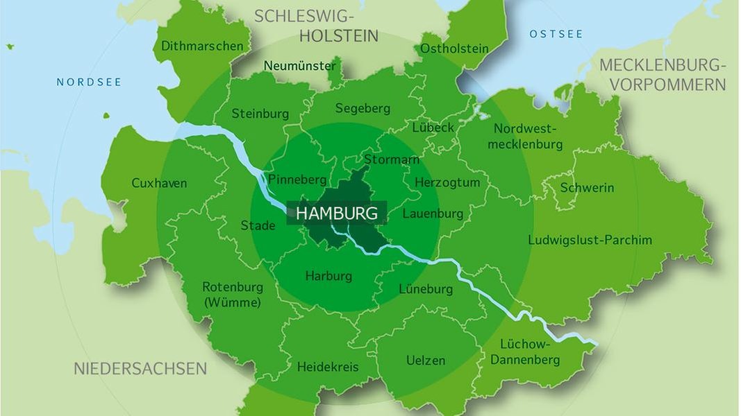 Das Ist Die Metropolregion Hamburg Ndr De Nachrichten Hamburg
