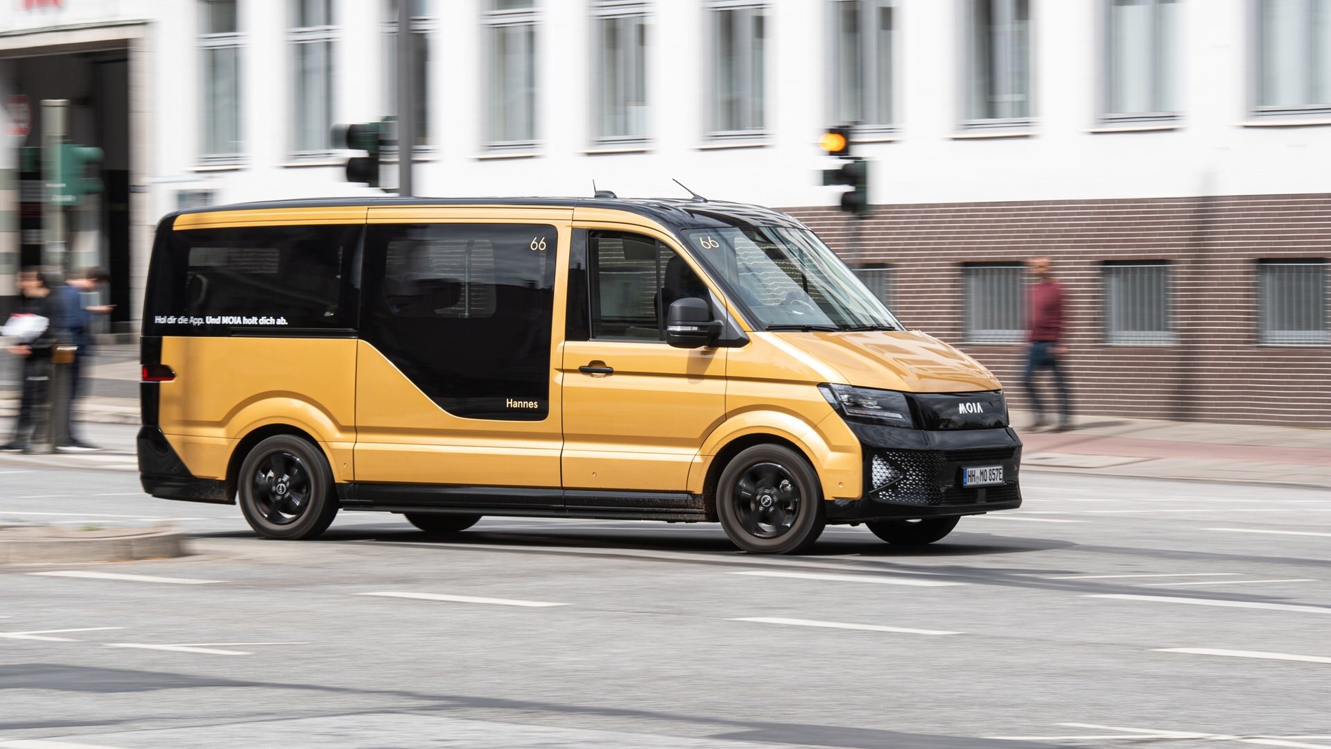 Erneut Warnstreik beim Shuttle-Dienst Moia in Hamburg