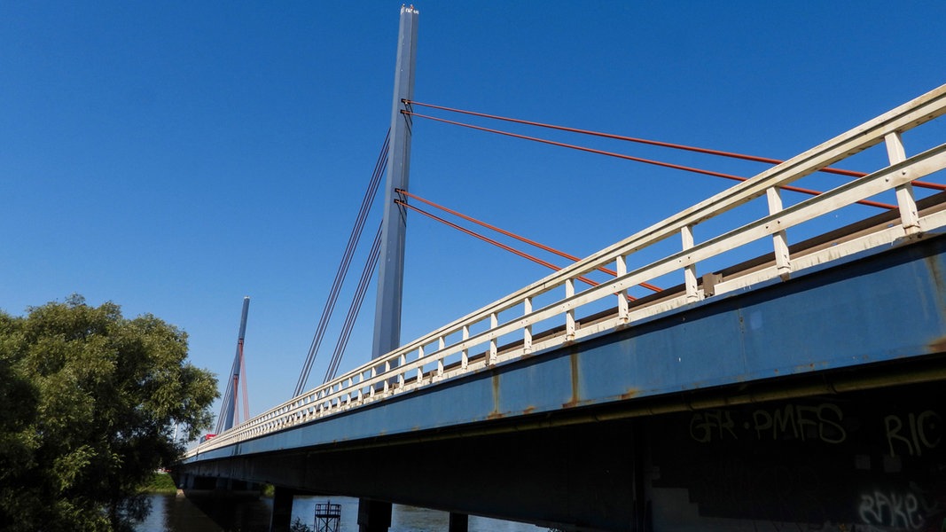 A1 in Hamburg: Norderelbbrücke bis Montag gesperrt