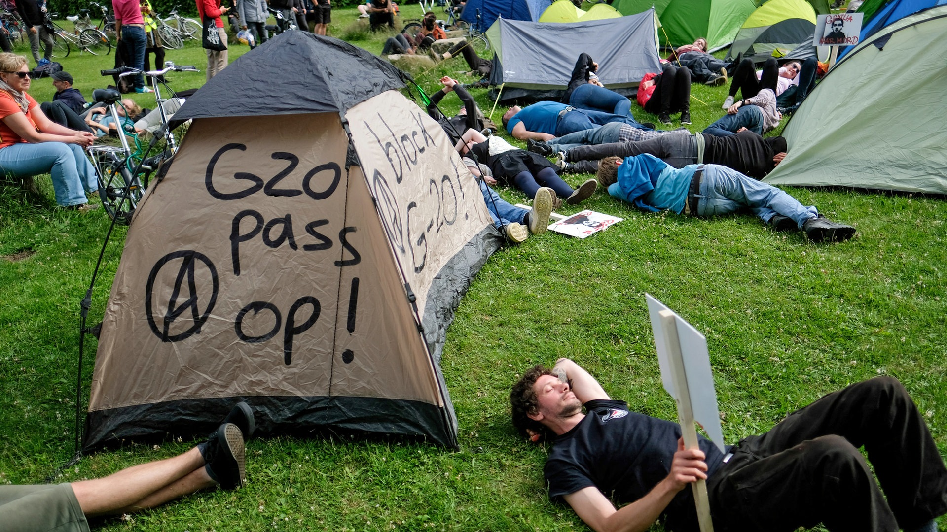 Gericht: Beschränkungen eines G20-Protestcamps rechtmäßig