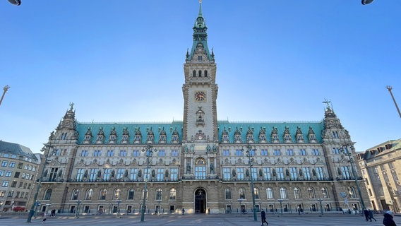 Das Hamburger Rathaus. © picture alliance / Eibner-Pressefoto 