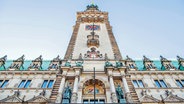 Blick auf das Hamburger Rathaus © Imago Images 