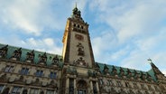 Das Hamburger Rathaus. © Imago Foto: Hanno Bode