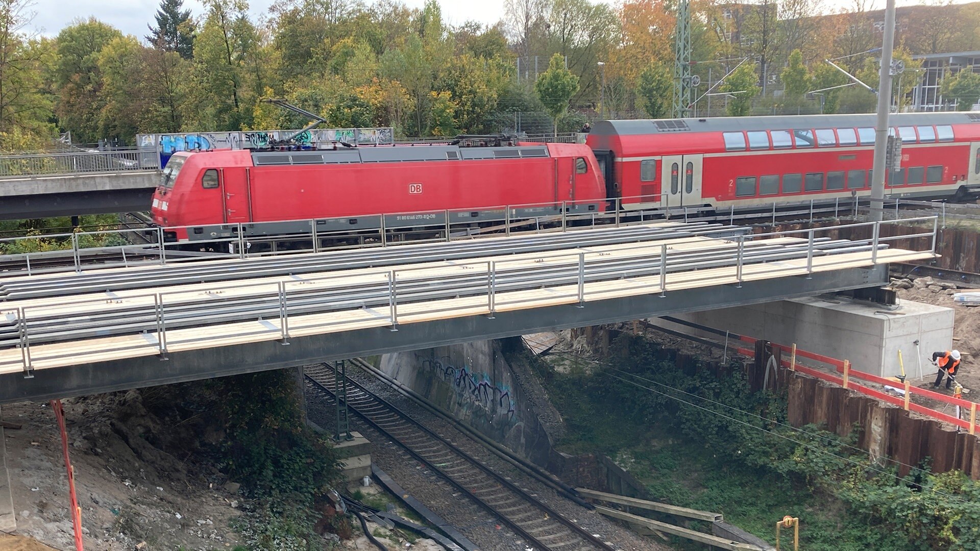 Bahn-Brücken ermöglichen schnelleren Bau der S4 in Hamburg