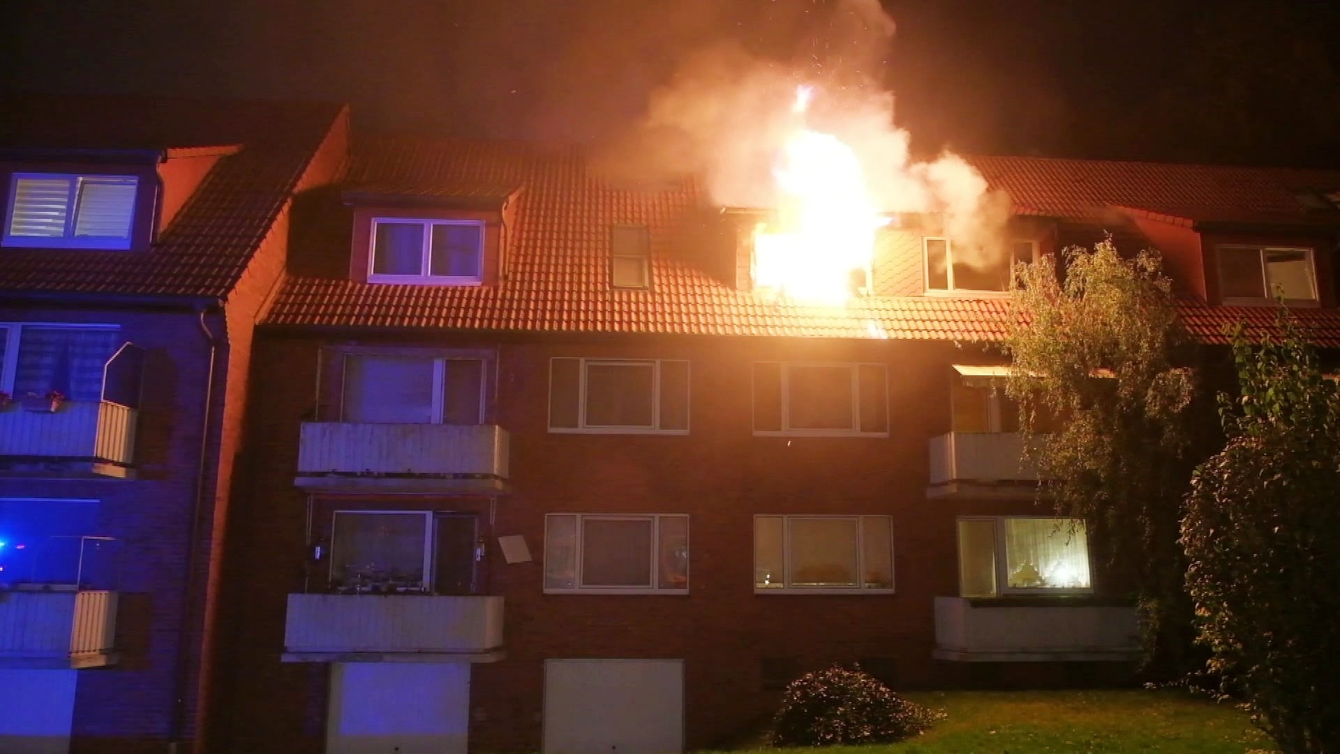 Farmsen-Berne: Mehrfamilienhaus nach Brand unbewohnbar