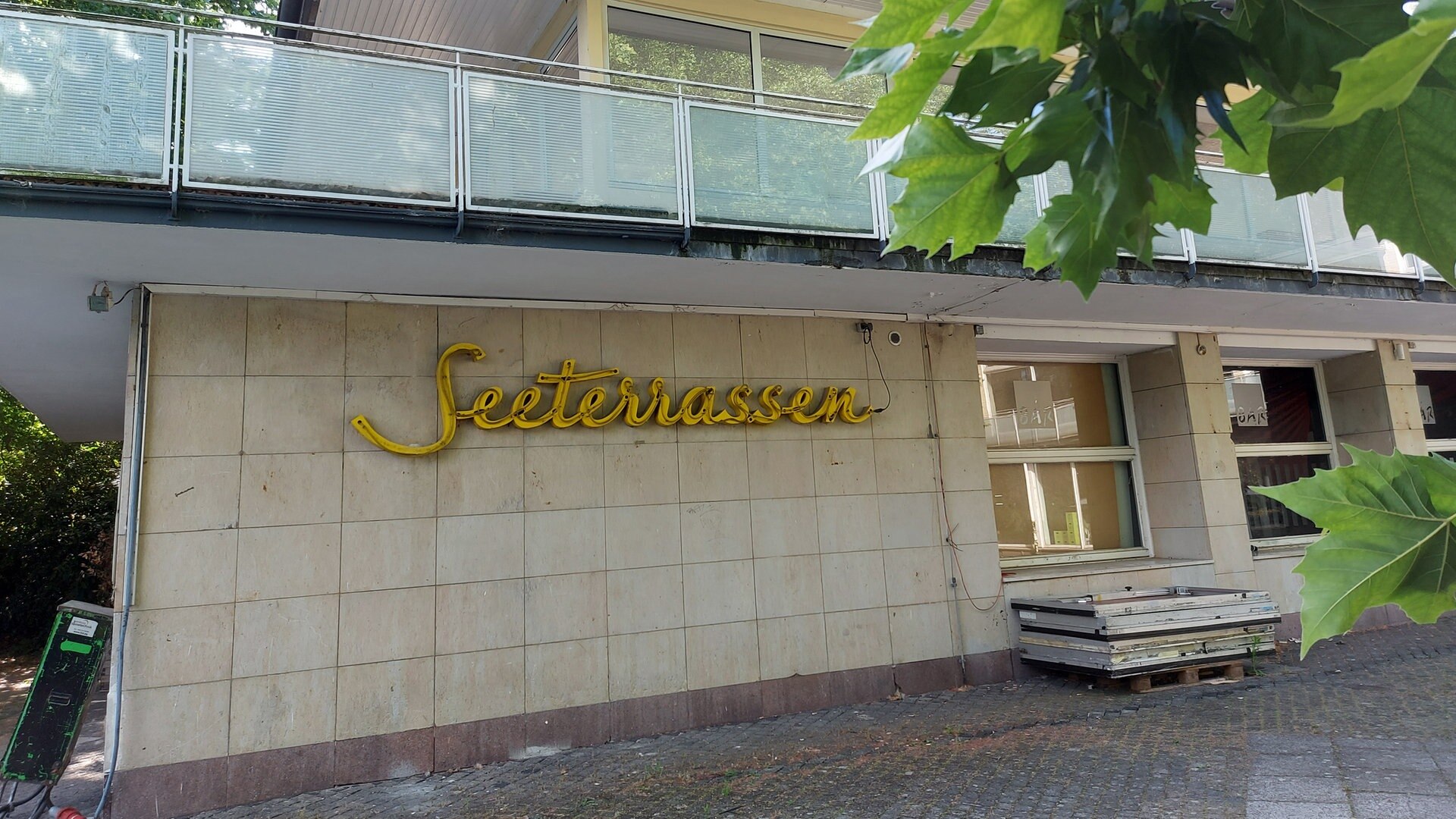 Was wird aus dem Café Seeterrassen in Hamburg?