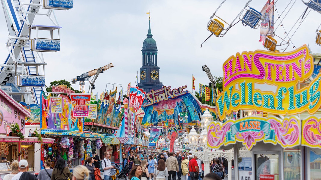 Rund 1,4 Millionen Menschen kamen zum Hamburger Sommerdom 2024