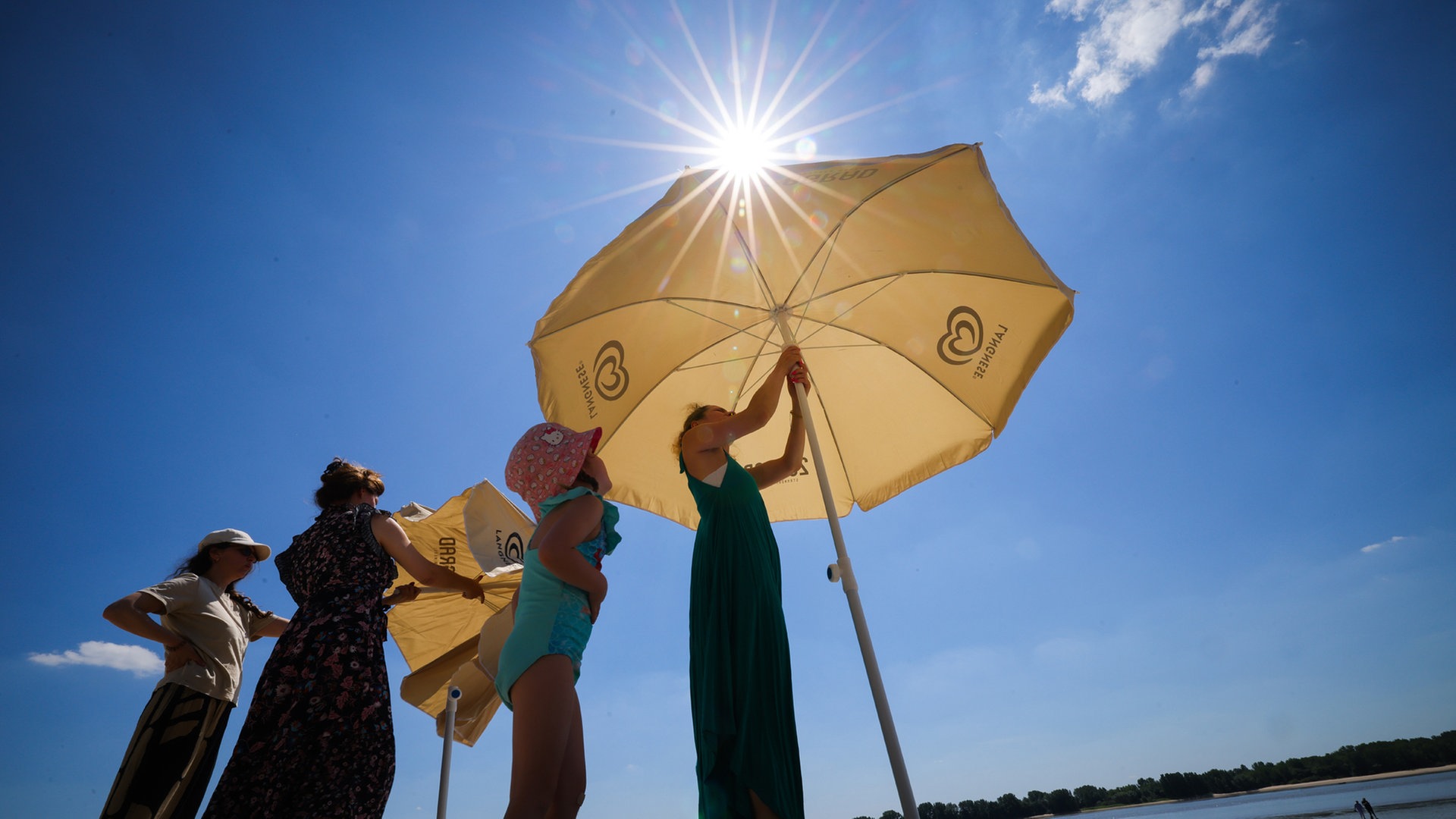 Hitze in Hamburg: Sommerliche Temperaturen mit mehr als 30 Grad