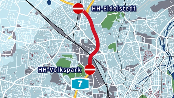 Wieder Freie Fahrt Auf Der A7 In Hamburg | NDR.de - Nachrichten - Hamburg