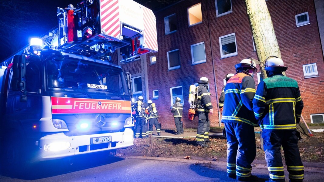 Several people injured in an apartment fire in Hamburg-Stellingen |  NDR.de – news