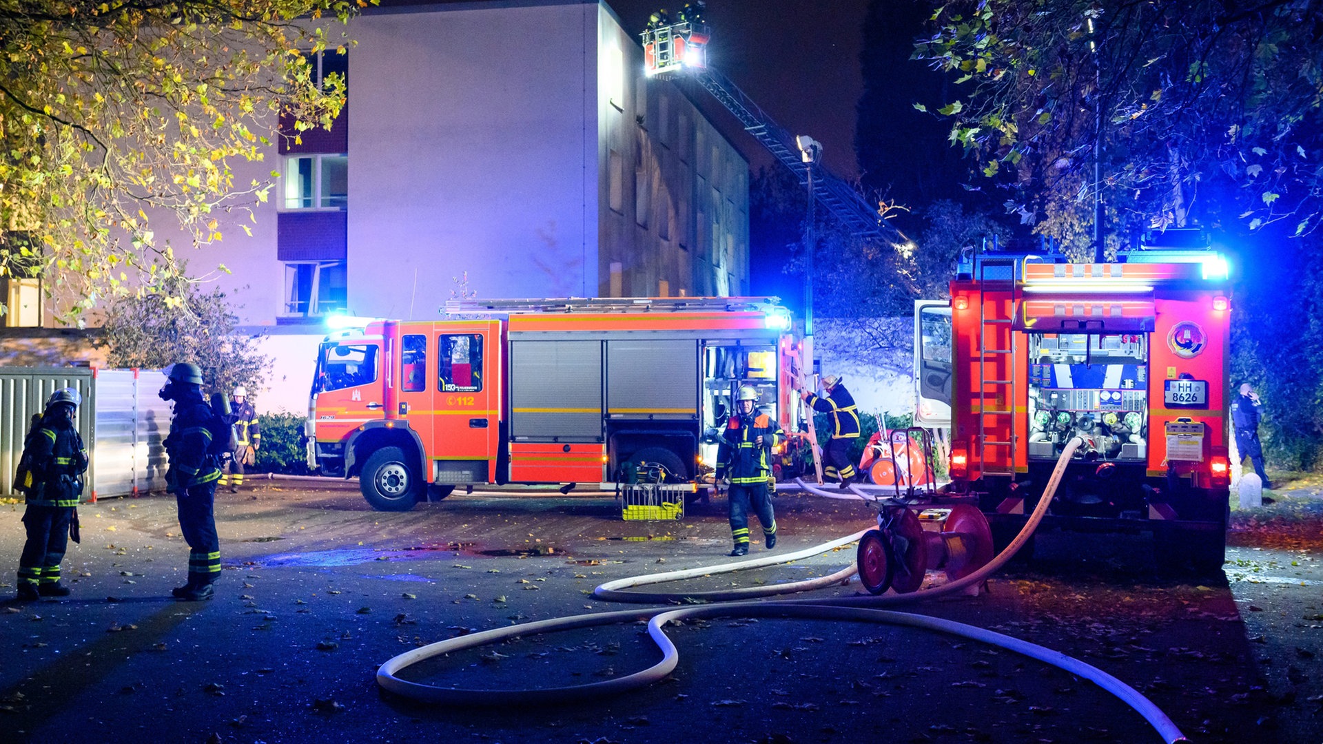 Explosion in Hamburger Wohnheim: Ein Schwerverletzter