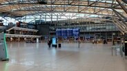 Leere Terminal-Halle. © NDR 