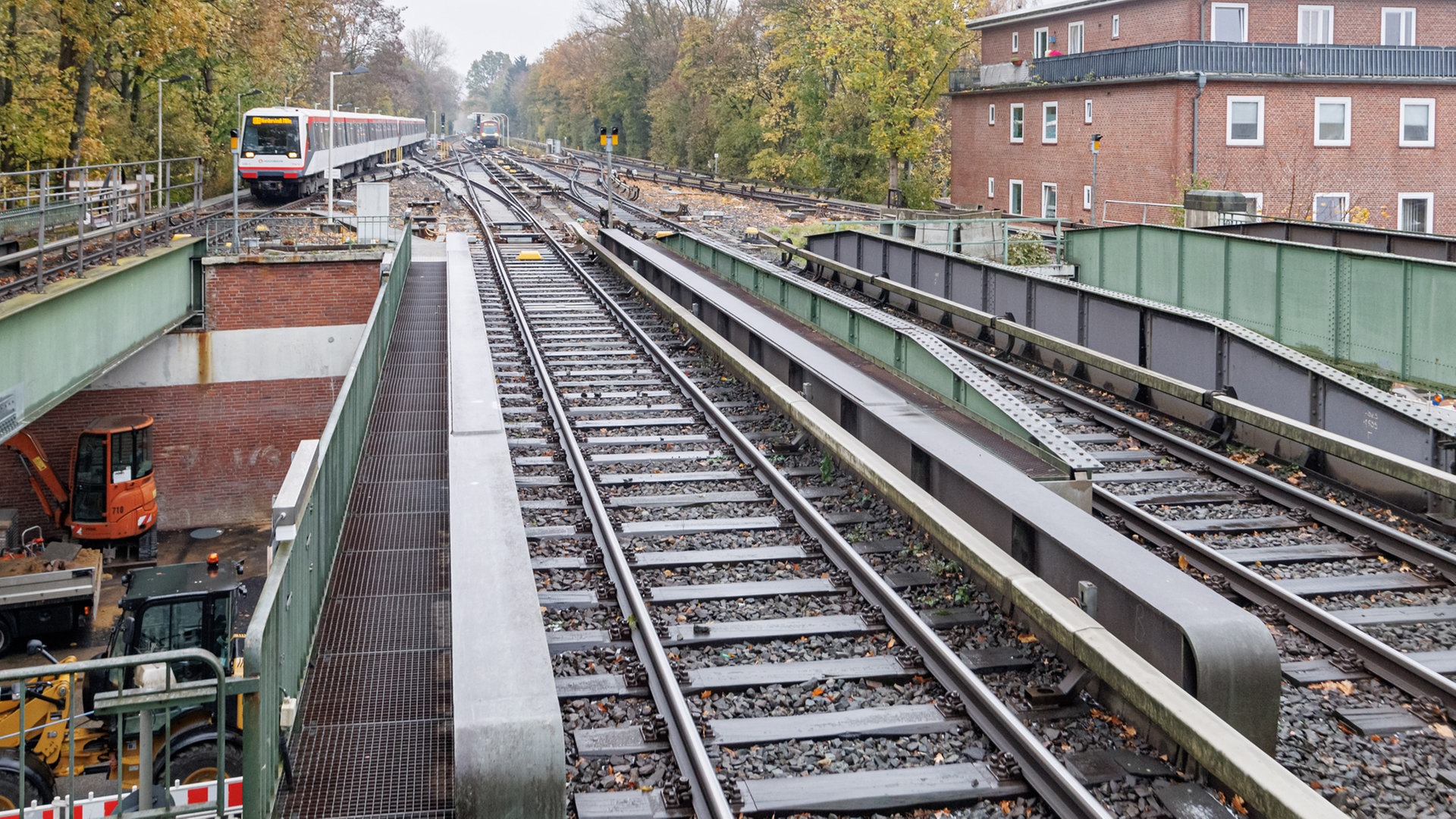 Hamburg-Wandsbek: Sperrung bei U1 und U3 wird aufgehoben