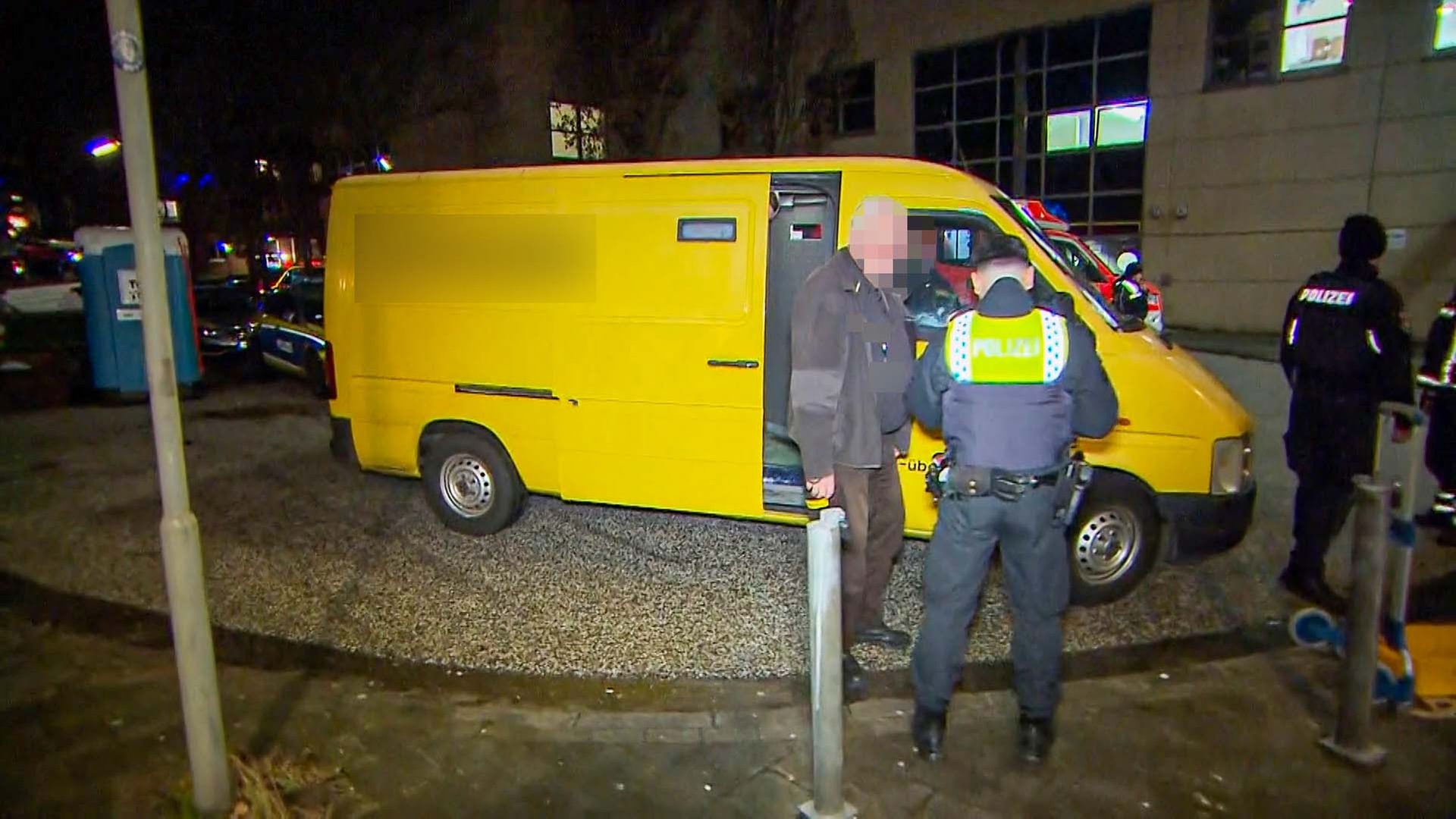 Geldtransporter in Billstedt überfallen: Täter geflohen