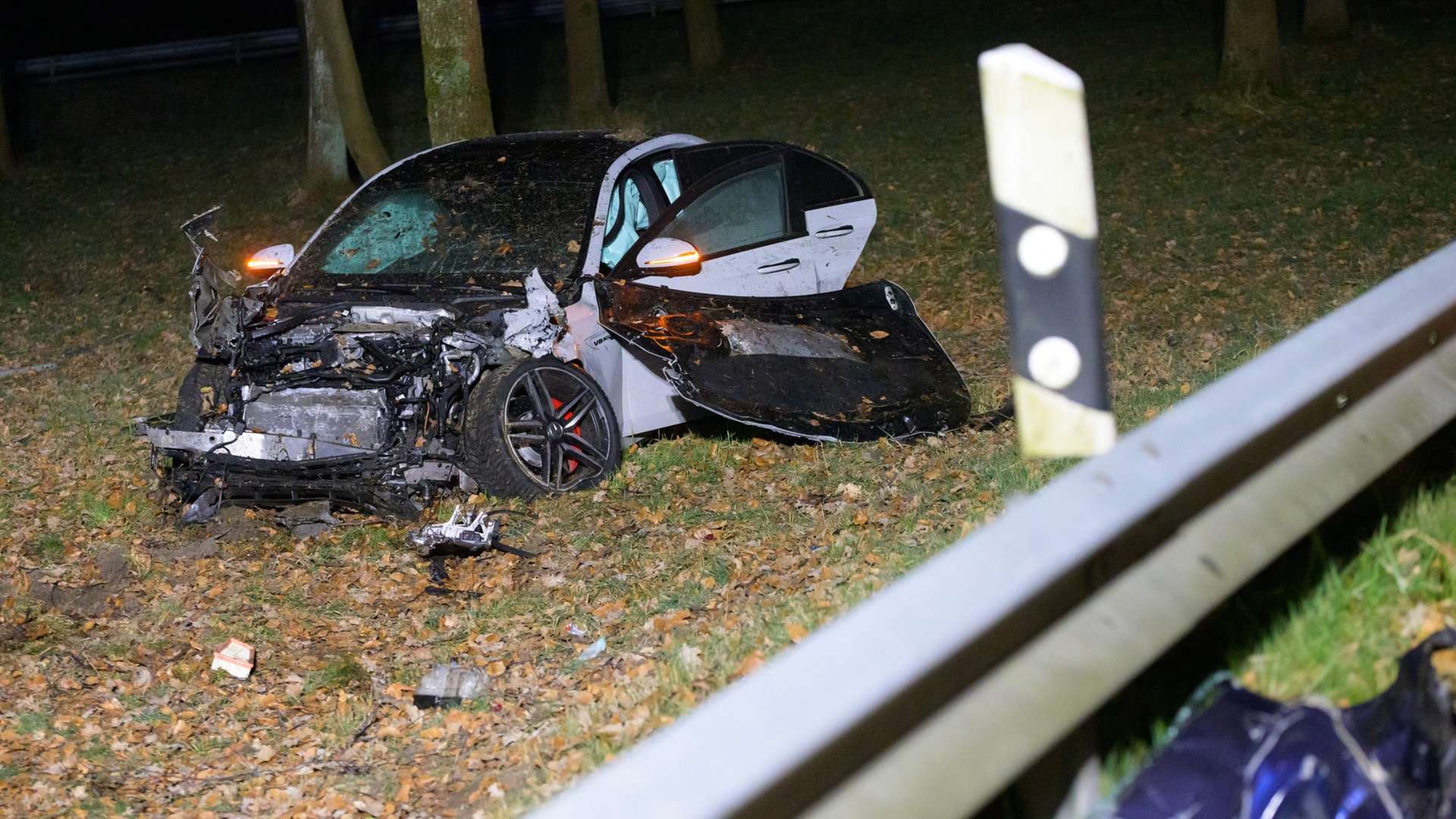 Autofahrer stirbt nach Unfall auf der A7 in Hamburg