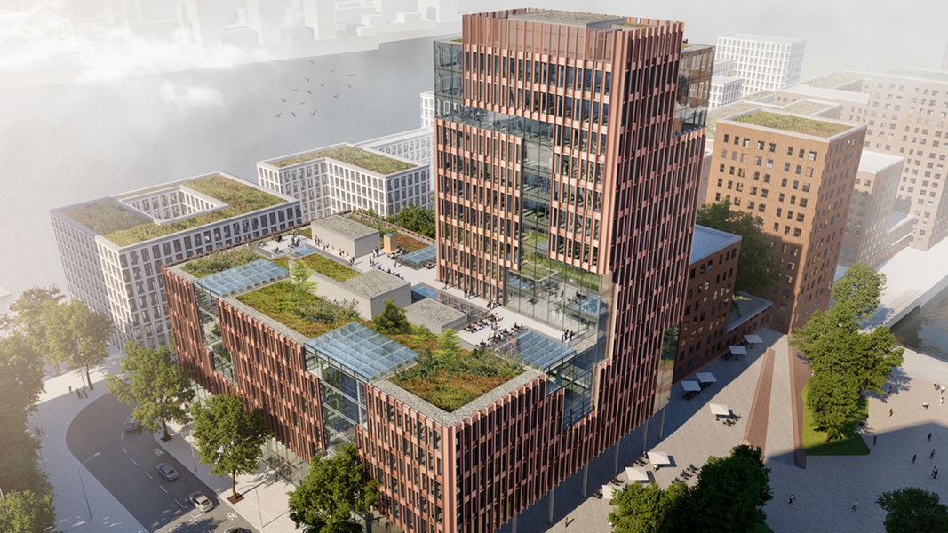 Laying of the foundation stone for the new Vattenfall headquarters in Hamburg |  NDR.de – news