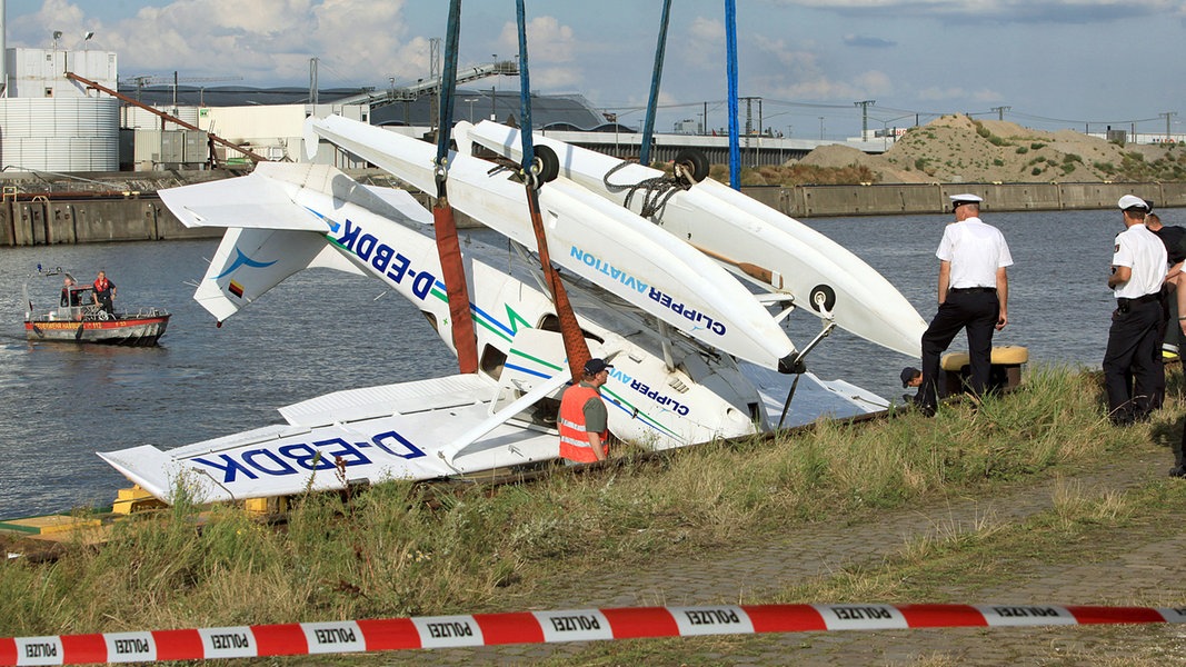 22. August 2009: Tödliches Wasserflugzeug-Unglück in Hamburg