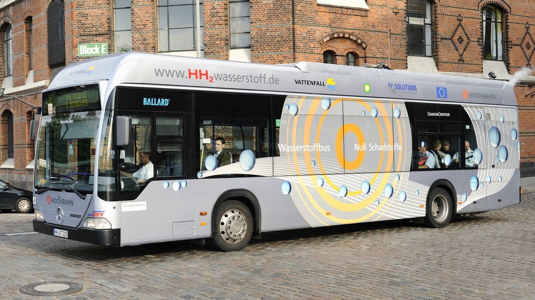 Hochbahn setzt weiter auf Wasserstoffbusse NDR.de