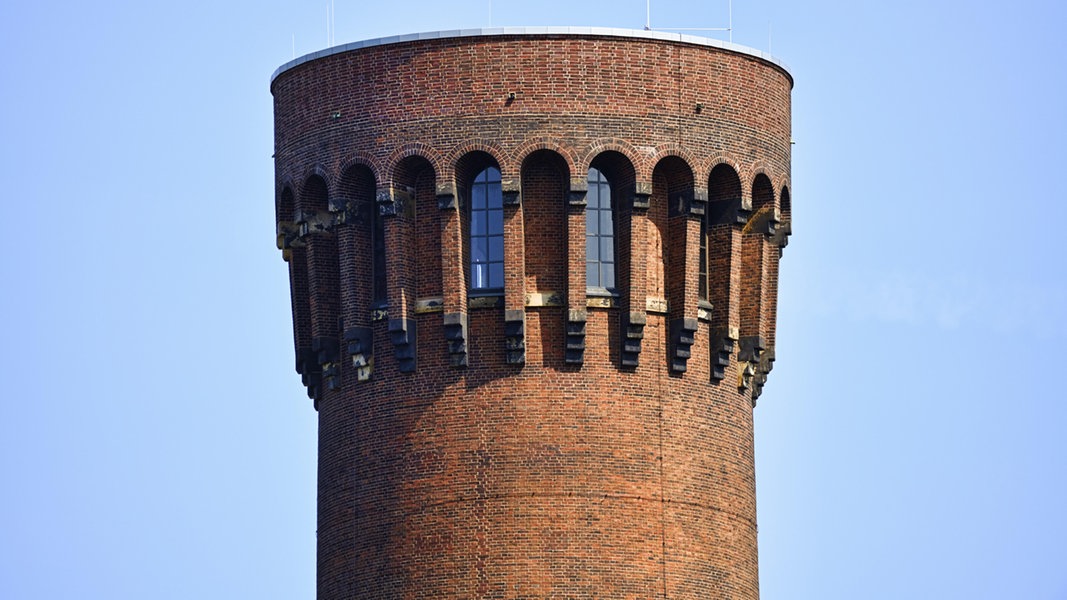 Wasserturm in Rothenburgsort für gut eine Million Euro saniert