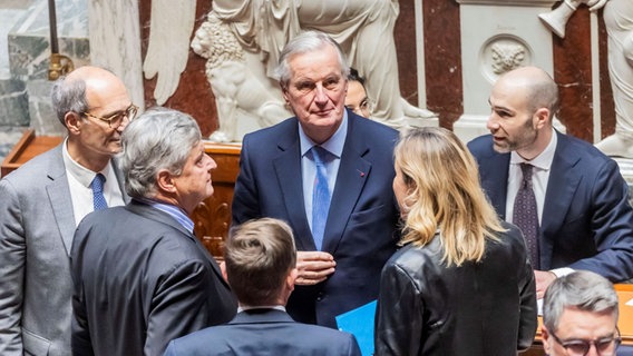 Michel Barnier, Premierminister von Frankreich © dpa bildfunk Foto: Geert Vanden Wijngaert