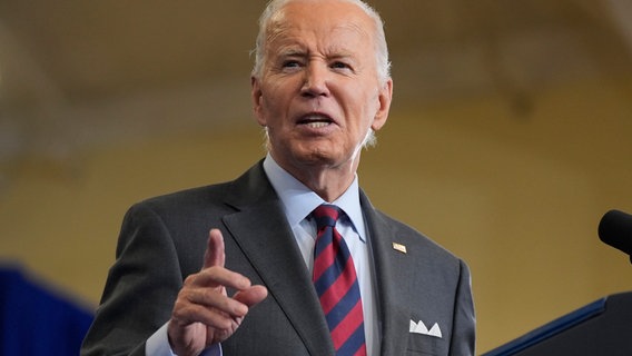 US-Präsident Joe Biden © Manuel Balce Ceneta/AP Foto: Manuel Balce Ceneta/AP