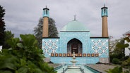 Die Blaue Moschee an der Hamburger Außenalster. © picture alliance/dpa | Christian Charisius 