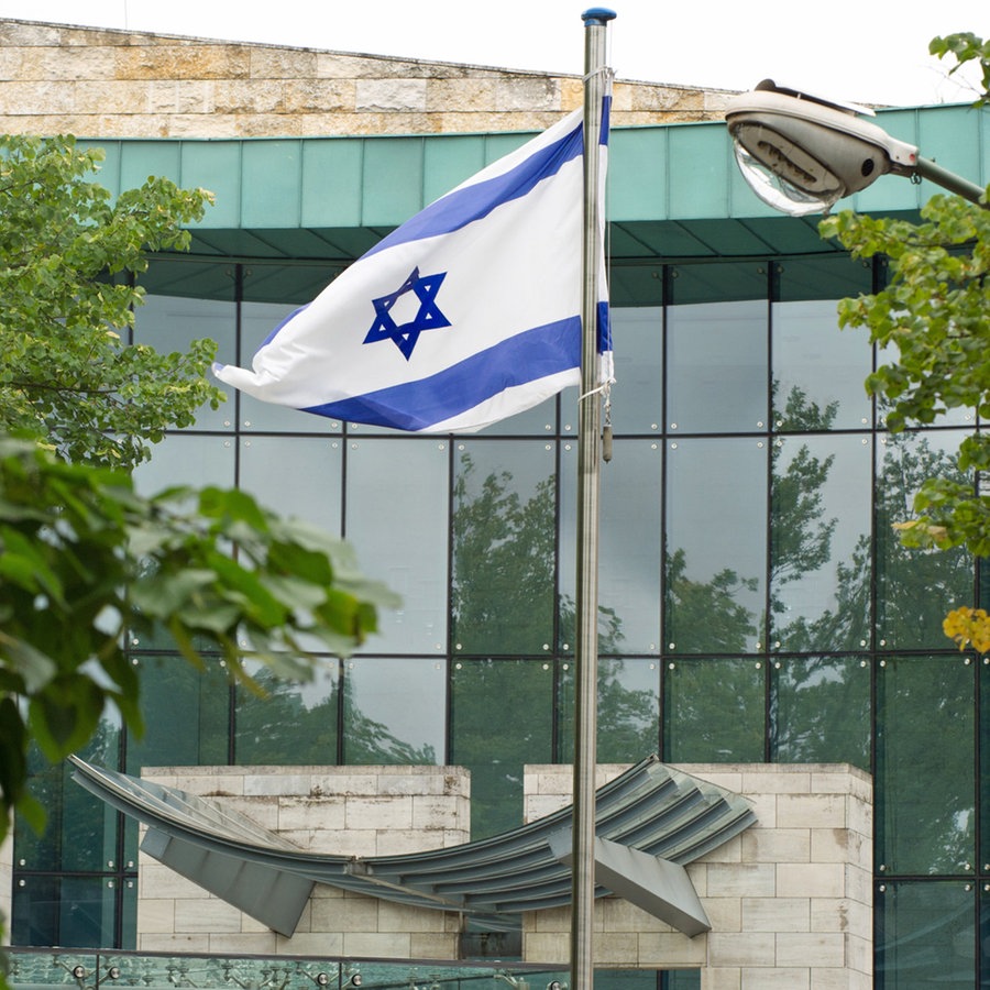 Die Botschaft des Staates Israel in Berlin © Soeren Stache/dpa 