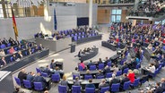 Deutscher Bundestag: 212. Bundestagssitzung - letzte Debatte vor der Bundestagswahl © picture alliance / dts-Agentur 