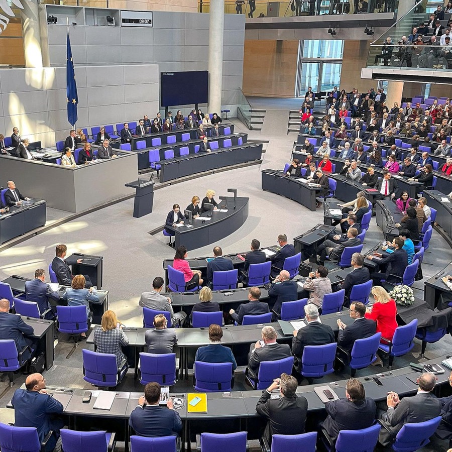 Deutscher Bundestag: 212. Bundestagssitzung - letzte Debatte vor der Bundestagswahl © picture alliance / dts-Agentur 