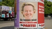 Wahlplakat für die Europawahl 2024 von DIE PARTEI © picture alliance / Schoening 