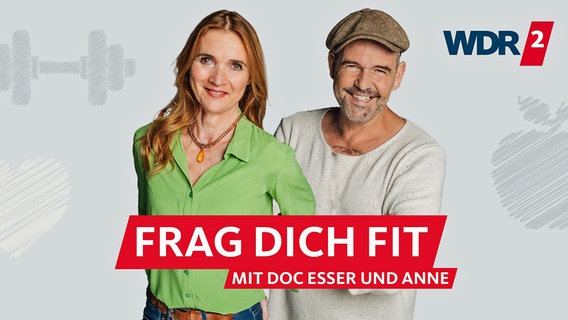 Das Cover vom Podcast "Frag dich fit" vom wdr. © WDR 