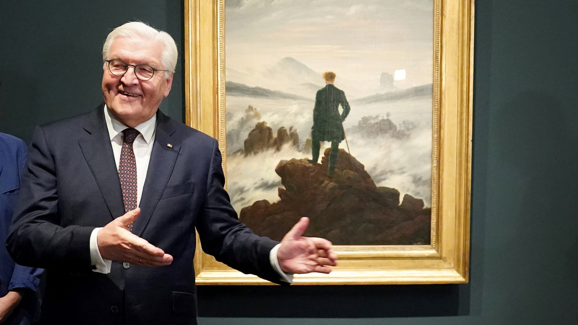 Caspar David Friedrich: Bundespräsident Steinmeier ist begeistert von Schau in Hamburg