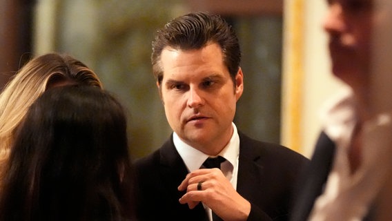 Der US-Politiker Matt Gaetz © Alex Brandon/AP/dpa Foto: Alex Brandon/AP/dpa