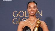 Zoe Saldana, beste Leistung einer Schauspielerin in einer Nebenrolle in "Emilia Perez" © Chris Pizzello/Invision/AP/dpa Foto: Chris Pizzello