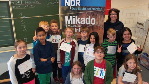Klasse 4a der Grundschule Pellwormstrasse in Norderstedt © NDR Foto: Jantje Fischhold