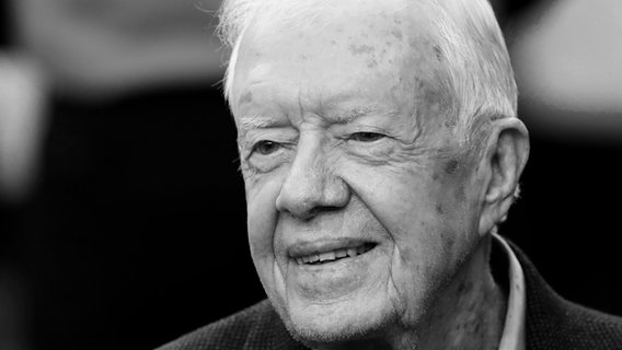 Der ehemalige US-Präsident Jimmy Carter © AP/dpa Foto: John Bazemore