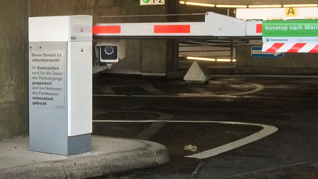 Kennzeichen-Kameras beim Parken