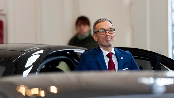 Der Chef der rechtsextremen Freiheitlichen Partei Österreichs (FPÖ), Herbert Kickl © ZUMA Press Wire/dpa Foto: Andreas Stroh