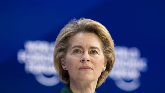 EU-Kommissionspräsidentin Ursula von der Leyen. © picture alliance Foto: Gian Ehrenzeller, picture alliance/KEYSTONE