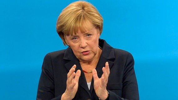Angela Merkel © ARD Das Erste/MDR/ARD/obs 