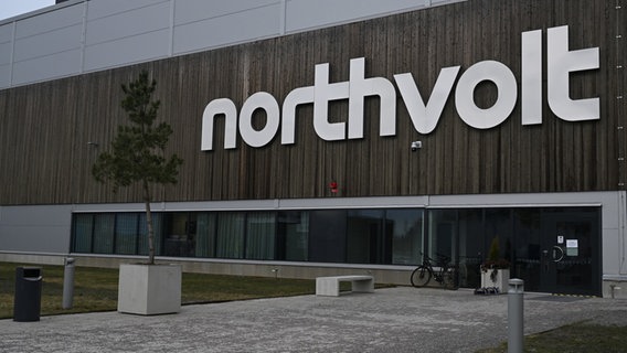 Schweden, Västertås: Northvolt Labs. © Britta Pedersen/dpa 