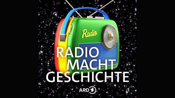 Ein Radio mit Sternen und Nachthimmel im Hintergrund. © RBB SWR MDR 