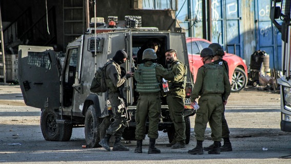 Israelischer Militäreinsatz auf Palästinensergebiet © SOPA Images via ZUMA Press Wire/dpa Foto: Nasser Ishtaye